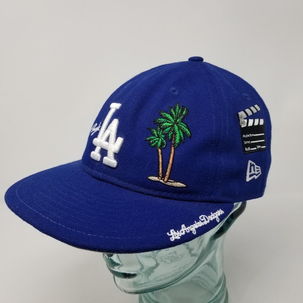 New Era Los Angeles Dodger 9FIFTY Palm Tree Blue Snapped‎ Back Hat